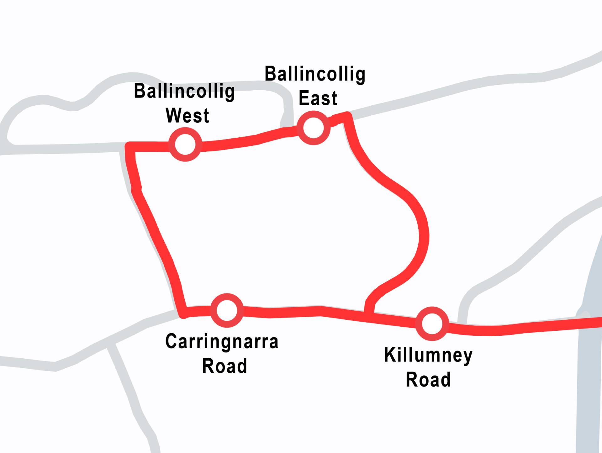 Single Track Loop Around Ballincollig